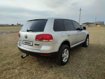 Volkswagen Touareg 2002 года за 4 700 000 тг. в Тараз – фото 6