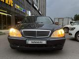 Mercedes-Benz S 320 2002 годаfor3 427 000 тг. в Алматы – фото 4