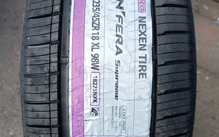 235/45/18 XL 98W Nexen NFera Supreme за 40 000 тг. в Алматы