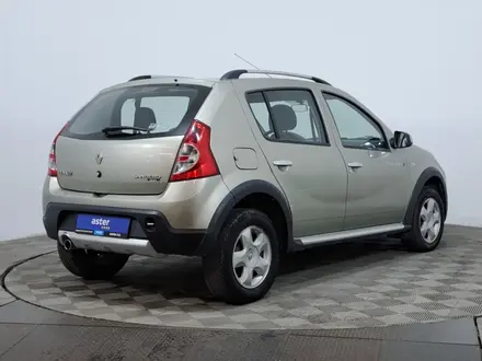 Renault Sandero Stepway 2013 года за 3 390 000 тг. в Астана – фото 5