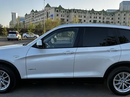 BMW X3 2014 года за 13 900 000 тг. в Астана – фото 3