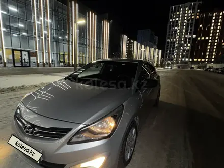 Hyundai Solaris 2015 года за 5 500 000 тг. в Астана – фото 4