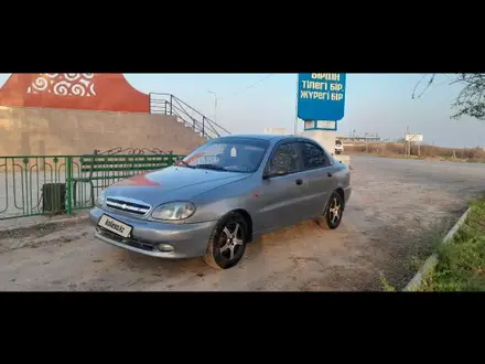 Chevrolet Lanos 2007 года за 1 000 000 тг. в Жетысай – фото 8