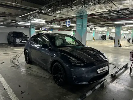 Tesla Model Y 2020 года за 13 800 000 тг. в Алматы – фото 4