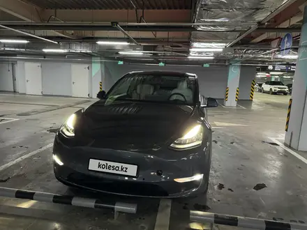 Tesla Model Y 2020 года за 13 800 000 тг. в Алматы – фото 8