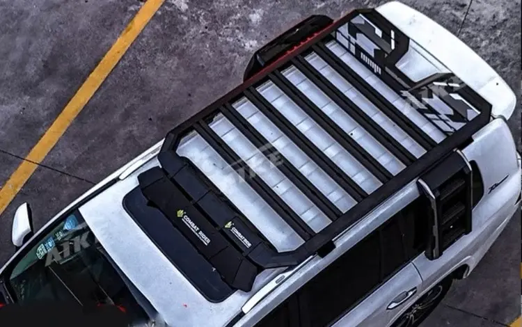 Багажник на крышу Toyota LC 200 с боковой лестницей за 495 000 тг. в Алматы