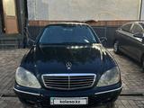 Mercedes-Benz S 320 2002 годаүшін3 500 000 тг. в Шымкент – фото 2