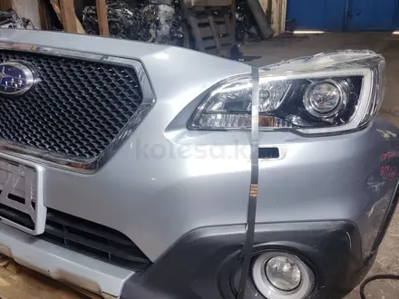 МОРДА НОУСКАТ БАМПЕР ФАРЫ В СБОРЕ SUBARU OUTBACK BS за 800 000 тг. в Актобе – фото 3