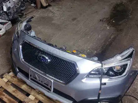 МОРДА НОУСКАТ БАМПЕР ФАРЫ В СБОРЕ SUBARU OUTBACK BS за 800 000 тг. в Актобе – фото 4
