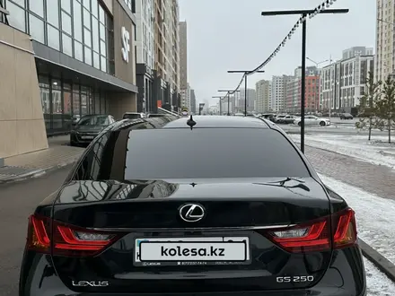 Lexus GS 250 2013 года за 13 000 000 тг. в Астана – фото 5