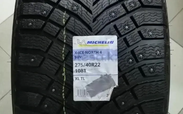 Зимняя шина Michelin X-Ice North 4 275/40 R22 113 за 350 000 тг. в Алматы