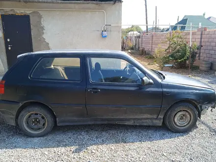 Volkswagen Golf 1992 года за 500 000 тг. в Кордай – фото 2