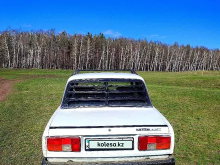 ВАЗ (Lada) 2107 1987 года за 530 000 тг. в Щучинск – фото 5