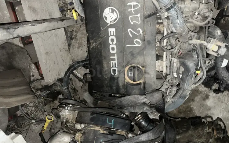 Мотор Авео 1.6 F16D4 за 100 тг. в Алматы