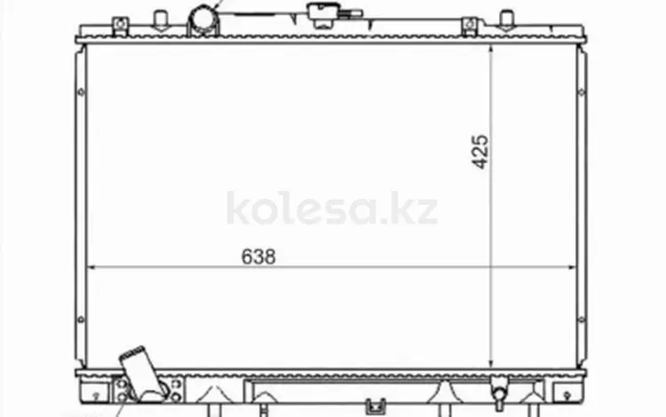 Радиатор Двигателя за 35 200 тг. в Павлодар