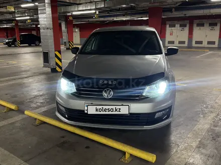 Volkswagen Polo 2015 года за 4 100 000 тг. в Алматы – фото 3