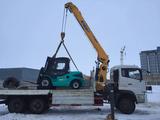 Телескопический, Вилочный погрузчик. Кара. MANITOU. Forklift 3-5 тонн в Астана – фото 3