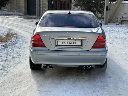 Mercedes-Benz S 500 2002 года за 6 500 000 тг. в Жанаозен – фото 3