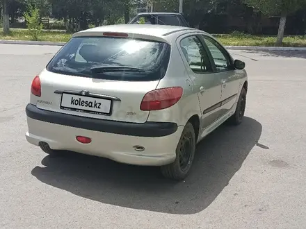 Peugeot 206 2005 года за 2 100 000 тг. в Караганда – фото 5