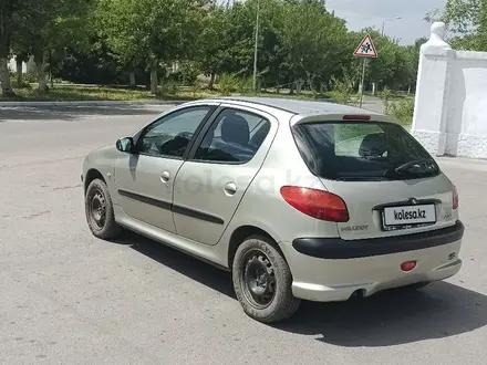 Peugeot 206 2005 года за 2 100 000 тг. в Караганда – фото 7