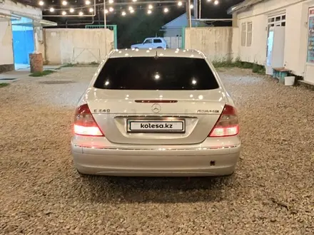 Mercedes-Benz E 240 2004 года за 4 490 000 тг. в Тараз – фото 10