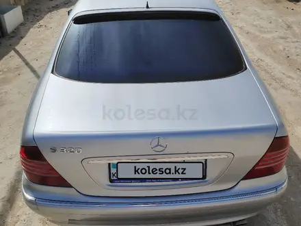 Mercedes-Benz S 320 2002 года за 3 500 000 тг. в Актау – фото 5