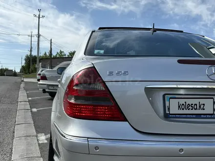 Mercedes-Benz E 55 AMG 2004 года за 9 000 000 тг. в Шымкент – фото 9