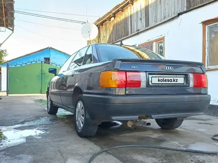 Audi 80 1990 года за 840 000 тг. в Талдыкорган – фото 4