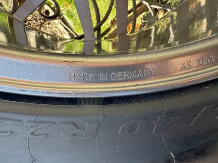 Оригинальные диски R22 AMG резиной на Mercedes G-Classe W463 Гелендваген за 1 295 000 тг. в Алматы – фото 9