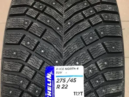 Michelin X-Ice North 4 SUV 275/45 R22 112T за 450 000 тг. в Караганда