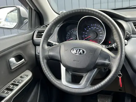 Kia Rio 2014 года за 5 800 000 тг. в Актобе – фото 7