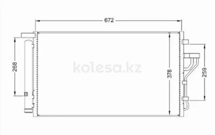 Радиатор кондиционера за 25 350 тг. в Павлодар