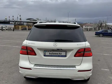 Mercedes-Benz ML 350 2012 года за 12 000 000 тг. в Тараз – фото 15