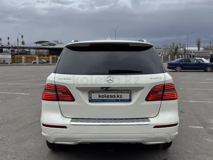 Mercedes-Benz ML 350 2012 года за 12 000 000 тг. в Тараз – фото 16