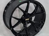 BBS 19 5 108 8.5J et 40 dia 63.1 Gloss Black за 450 000 тг. в Костанай – фото 2