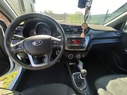 Kia Rio 2013 годаүшін4 400 000 тг. в Петропавловск – фото 9