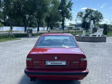 BMW 525 1993 года за 2 800 000 тг. в Шу – фото 8