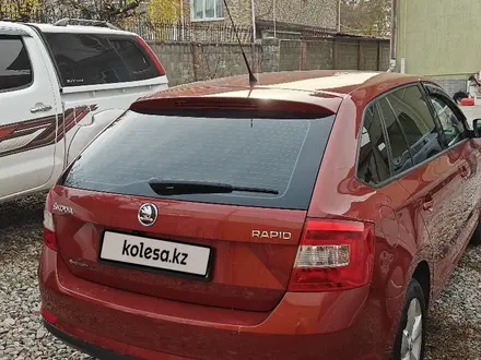 Skoda Rapid 2014 года за 6 000 000 тг. в Алматы – фото 6