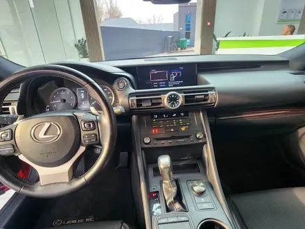 Lexus RC 300 2020 года за 18 000 000 тг. в Алматы – фото 25