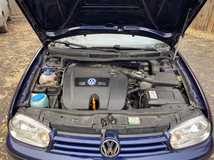 Volkswagen Golf 2002 года за 3 600 000 тг. в Костанай – фото 10