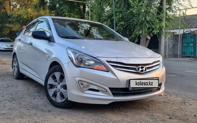 Hyundai Accent 2015 года за 6 000 000 тг. в Алматы