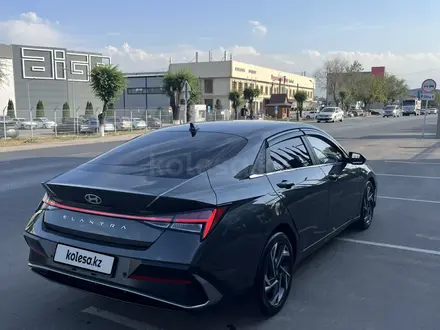 Hyundai Elantra 2024 года за 8 300 000 тг. в Алматы – фото 6