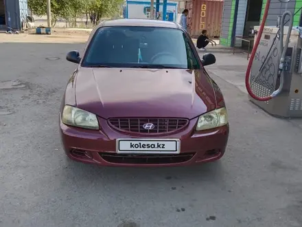 Hyundai Accent 2007 года за 1 700 000 тг. в Актобе – фото 2