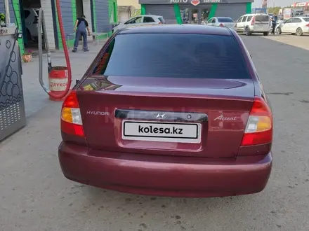 Hyundai Accent 2007 года за 1 700 000 тг. в Актобе – фото 6