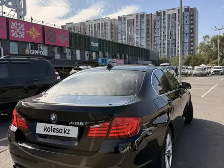 BMW 528 2010 года за 9 460 000 тг. в Алматы – фото 4