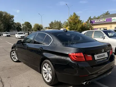 BMW 528 2010 года за 9 460 000 тг. в Алматы – фото 3