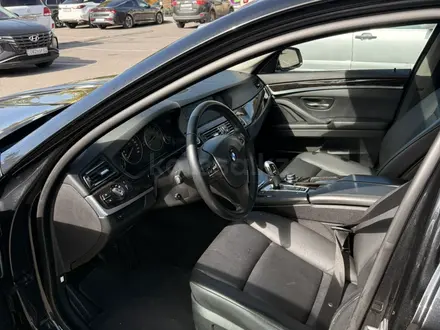 BMW 528 2010 года за 9 460 000 тг. в Алматы – фото 10