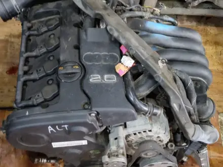 Двигатель коробка вариатор ALT 2.0 мотор Audi A4 B6 B7 Passat B5 + за 250 000 тг. в Алматы – фото 5