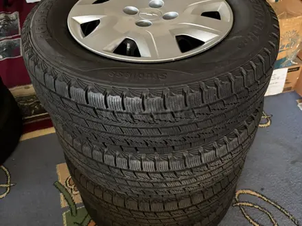 Кобальт новые диски R14 с новой зимней резиной 195/70 14 Roadstone за 130 000 тг. в Шымкент – фото 7