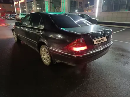 Mercedes-Benz S 500 2000 года за 1 800 000 тг. в Астана – фото 4